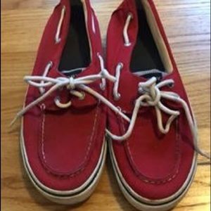 Men’s size 9 Canvas Sperry’s